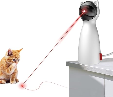 Automatic Cat Laser Toy Interactive Cat Toys for Indoor Cats