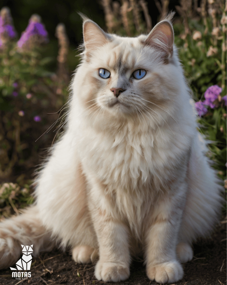 Oscar the Ragdoll Cat Exploring Cannon Beach, Oregon