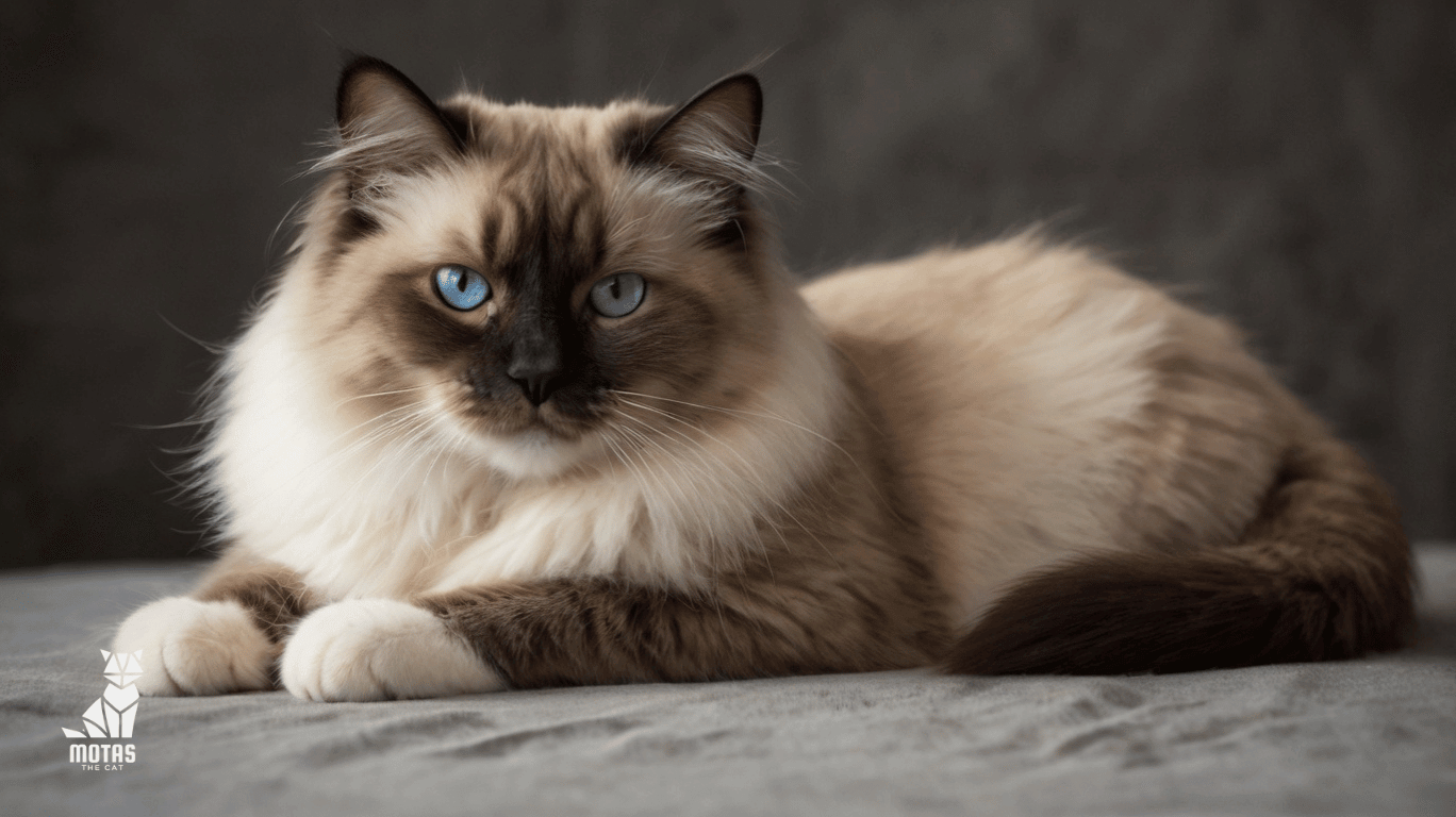 Oscar the Ragdoll Cat Enjoying Birdwatching