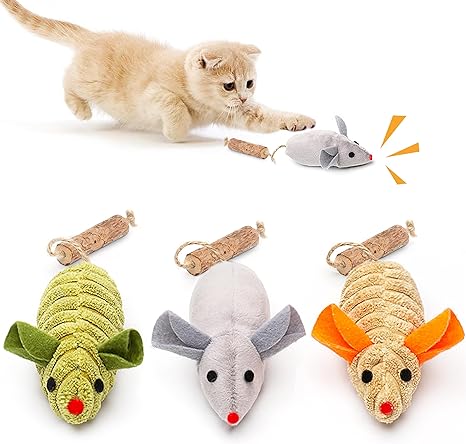 Cat Toys Squeak Mice